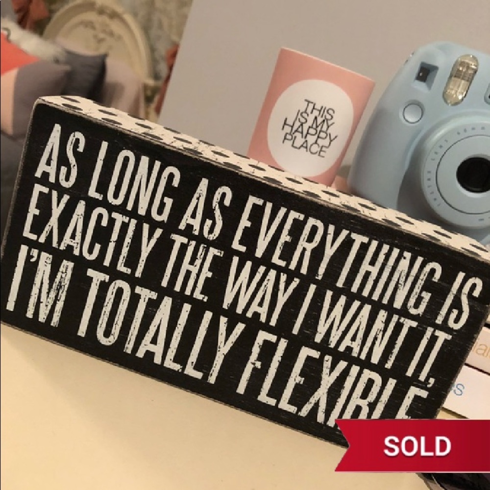 “Totally Flexible” Rectangular Box Sign (8x4)